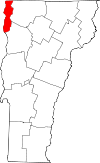 Map of Vermont highlighting Grand Isle County.svg
