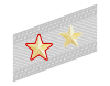 Rank insignia of generale di brigata con funzioni superiori of the Alpini.svg