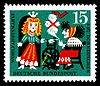 Stamps of Germany (BRD) Wohlfahrtsmarke Dornröschen 1964 15 Pf.jpg