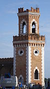Venezia Arsenal Canale di Porta Nuova Tower N 20111022.jpg