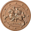 Pièce de 2 centimes de la Lituanie