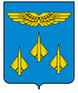 Coat of Arms of Zhukovsky (Moscow oblast).svg