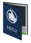 The Hitchhiker's Guide to the Galaxy, "H2G2".svg