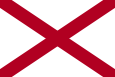 Le drapeau de l'Alabama