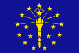 Le drapeau de l'Indiana