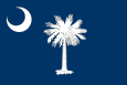 Le drapeau de la Caroline du Sud