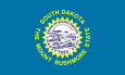 Le drapeau du South Dakota