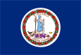 Le drapeau de la Virginie