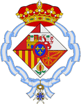 Coat of arms of Infanta Pilar, Duchess of Badajoz.png
