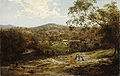 Abraham Louis Buvelot - Tubbutt Homestead in the Bombala district, in the foothiills of the Snowy Mountains - 1873.jpg
