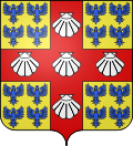 Blason Gui VII de Laval.svg