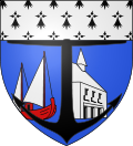 Blason ville fr Locmiquélic (Morbihan).svg