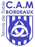 Logo du CAM Bordeaux Tennis de Table