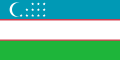 Drapeau : Ouzbékistan