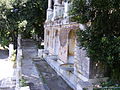 Fontana Mostra dell'Acqua Vergine (Salita del Pincio) - nieches, Viale Gabriele D'Annunzi, Pincio, Rome.jpg