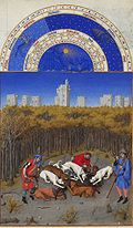 Les Très Riches Heures du duc de Berry#Décembre, folio 12