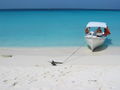 Los Roques beach and boat.jpg