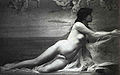 Marconi, Gaudenzio, Female nude with pictorial backdrop 1870-1879.jpg