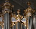 Orgue de la cathédrale St Théodorit à Uzès,05couronnement droit.jpg