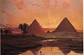 Pyramids of Gizeh — Sunset Afterglow.jpg