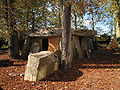 Photographie du grand dolmen de Bagneux.