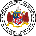 Étendard et sceau du gouverneur