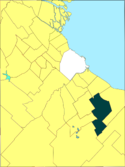 localisation de la partido Florencio Varela dans la province de Buenos Aires