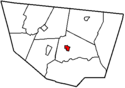 Map of Sullivan County Pennsylvania Highlighting Laporte.png
