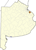 localisation de La Plata dans la province de Buenos Aires