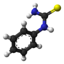 Structure chimique du Phénylthiocarbamide