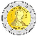 Pièce commémorative de 2€ de la Belgique en 2009