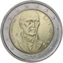 Pièce commémorative de 2€ de Saint-Marin en 2004