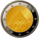 Pièce commémorative de 2€ de la Finlande en 2009