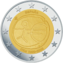 Pièce commémorative de 2€ de l'Espagne en 2009