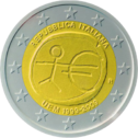 Pièce commémorative de 2€ de l'Italie en 2009