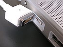 Connecteur MagSafe sur un MacBook Pro 15"