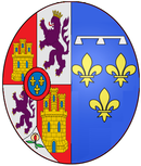 Coat of arms of Queen Mercedes of Spain.png