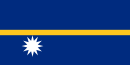 Drapeau de Nauru.