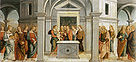 Perugino, pala di sant'agostino, presentazione di gesù al tempio.jpg