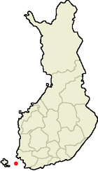 Localisation de Houtskär en Finlande