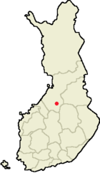 Localisation de Kärsämäki en Finlande