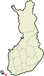 Localisation de Kökar en Finlande