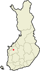 Localisation de Lapua en Finlande