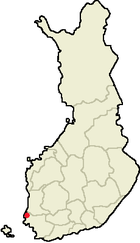 Localisation de Pyhäranta en Finlande