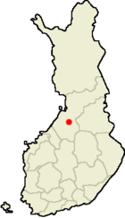 Localisation de Rantsila en Finlande