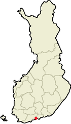 Localisation de Sipoo en Finlande