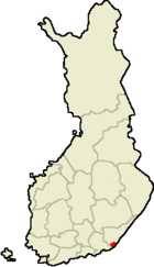 Localisation d'Ylämaa en Finlande