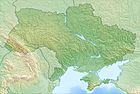 Localisation de la Crimée en Ukraine
