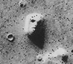 Le « visage de Mars » vu par Viking 1.