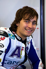 Karel Abraham lors du Grand Prix de Grande-Bretagne 2011